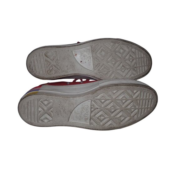 Converse Chuck Taylor All Star Rainbow Platform Rainbow Low Red Women 6 564995C - Picture 6 of 7